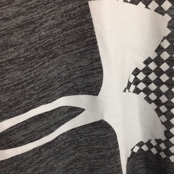 Under Armour HeatGear Loose-Fit Black and Gray T-Shirt Youth XL - Picture 8 of 14